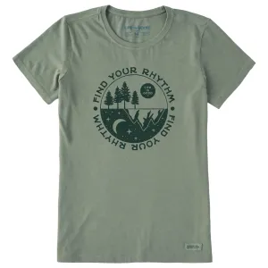 Women's Find Your Rhythm in Nature Short Sleeve Crusher Tee Life is Good