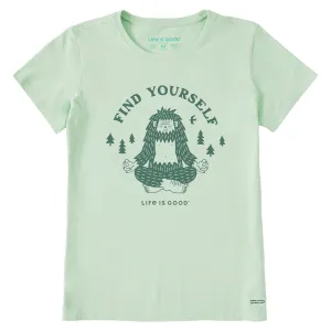 Women's Find Yourself Short Sleeve Crusher Tee Life is Good