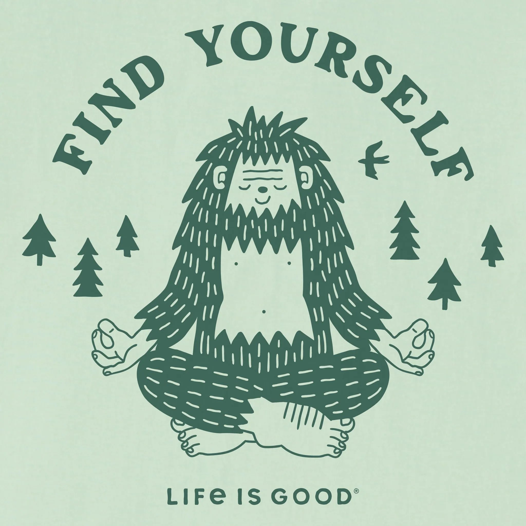 Women's Find Yourself Short Sleeve Crusher Tee Life is Good