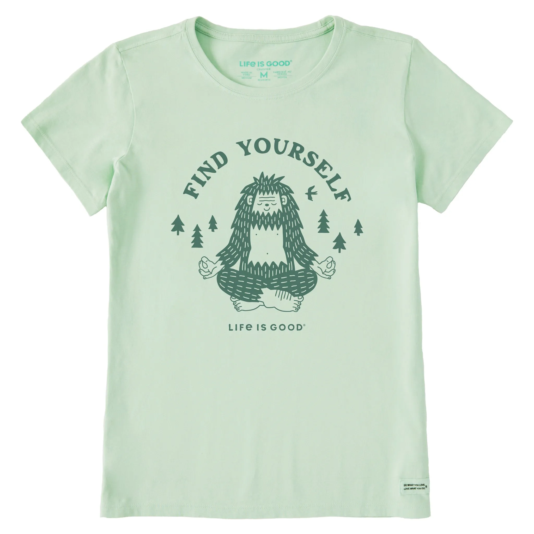 Women's Find Yourself Short Sleeve Crusher Tee Life is Good