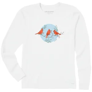 Women's Fineline 3 Cardinals Long Sleeve Crusher Tee Life is Good