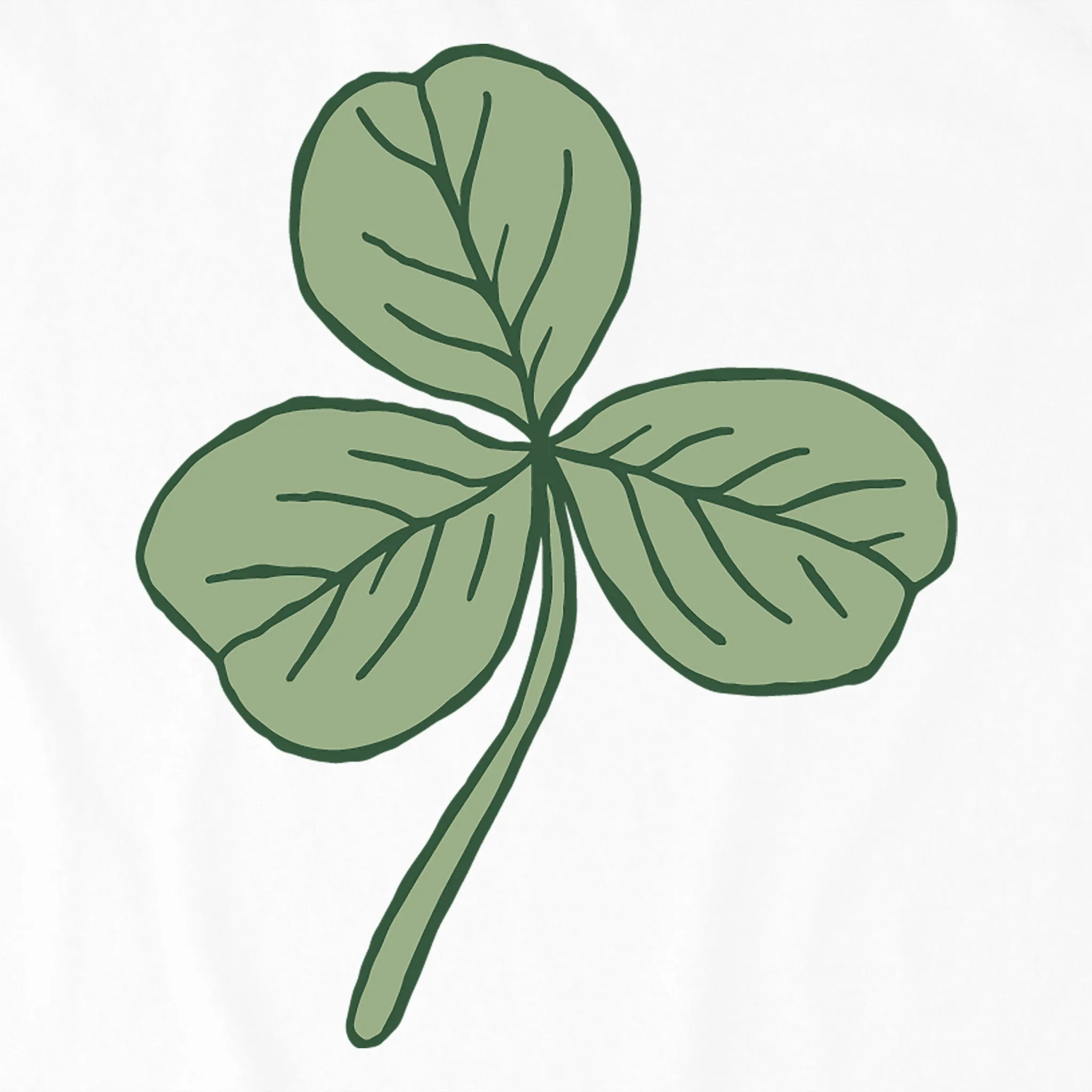 Women's Fineline Clover Short Sleeve Crusher Tee Life is Good