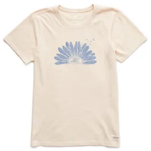 Women's Fineline Daisy Short Sleeve Crusher Tee Life is Good