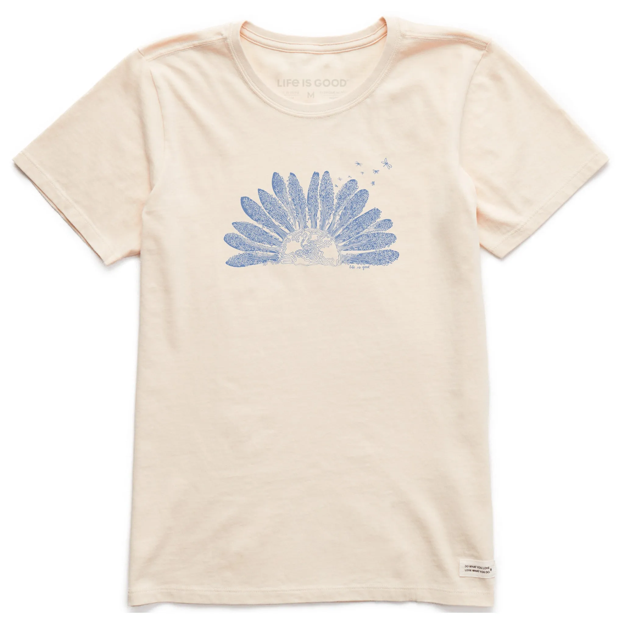 Women's Fineline Daisy Short Sleeve Crusher Tee Life is Good