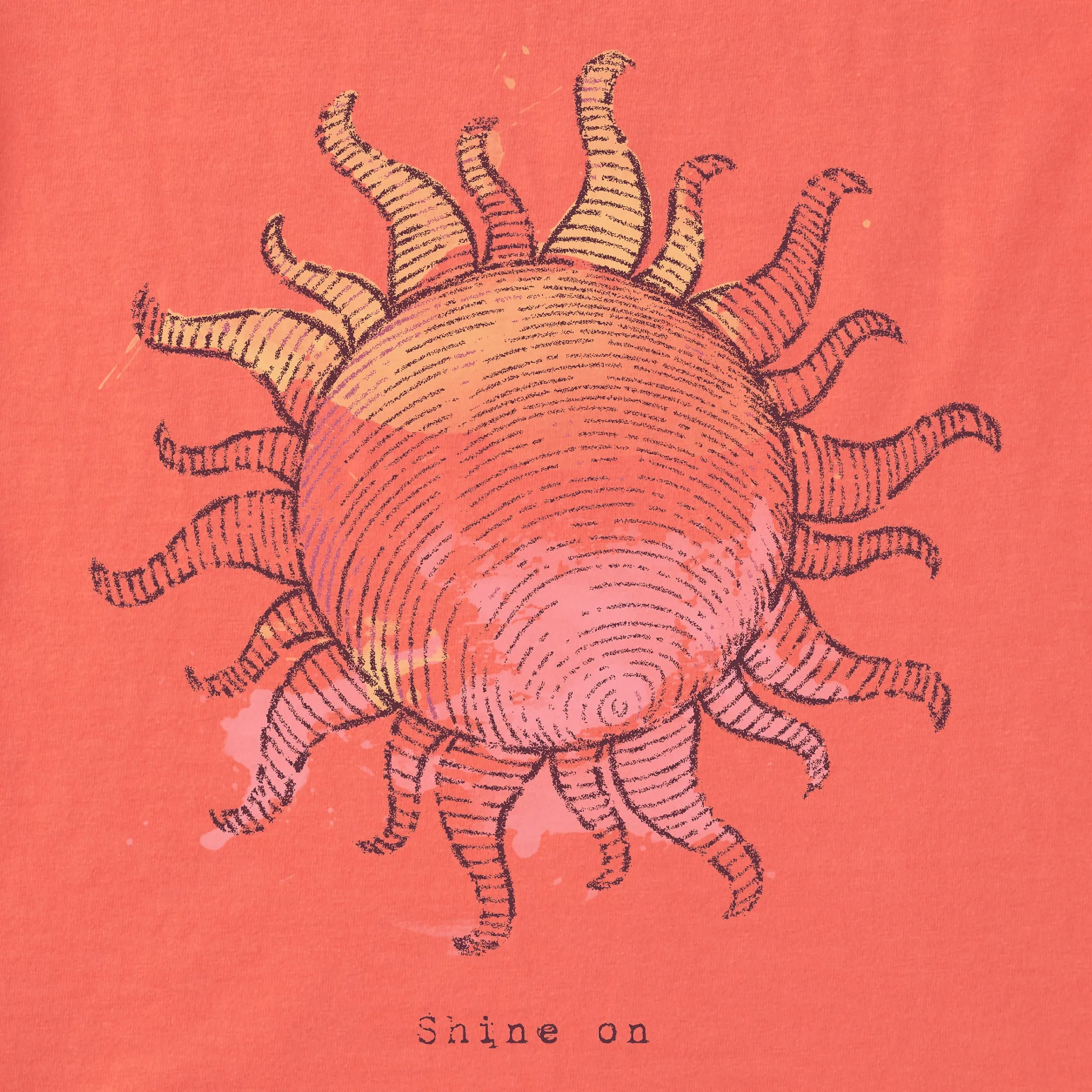 Women's Fineline Shine on Sun Short Sleeve Tee Life is Good