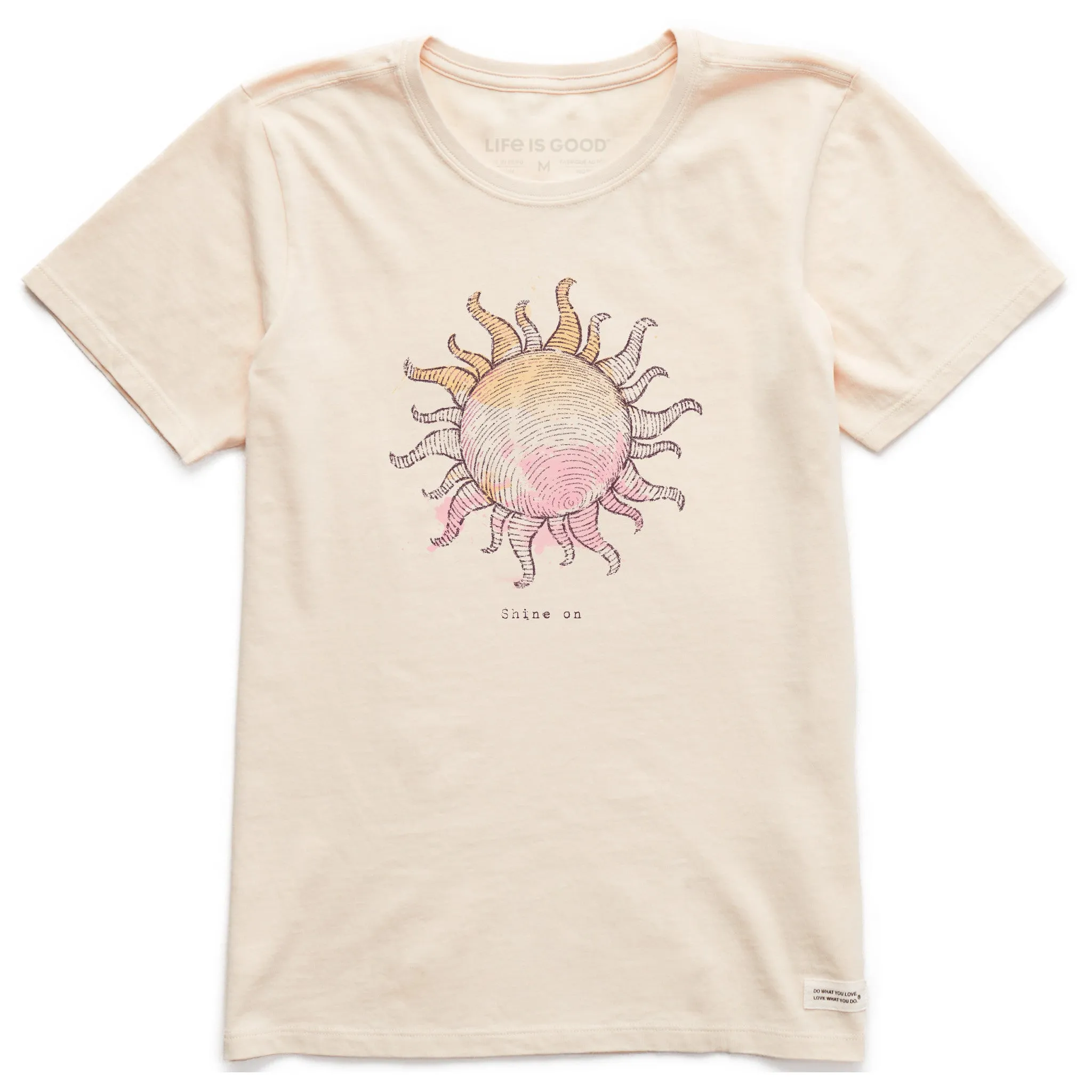 Women's Fineline Shine on Sun Short Sleeve Tee Life is Good