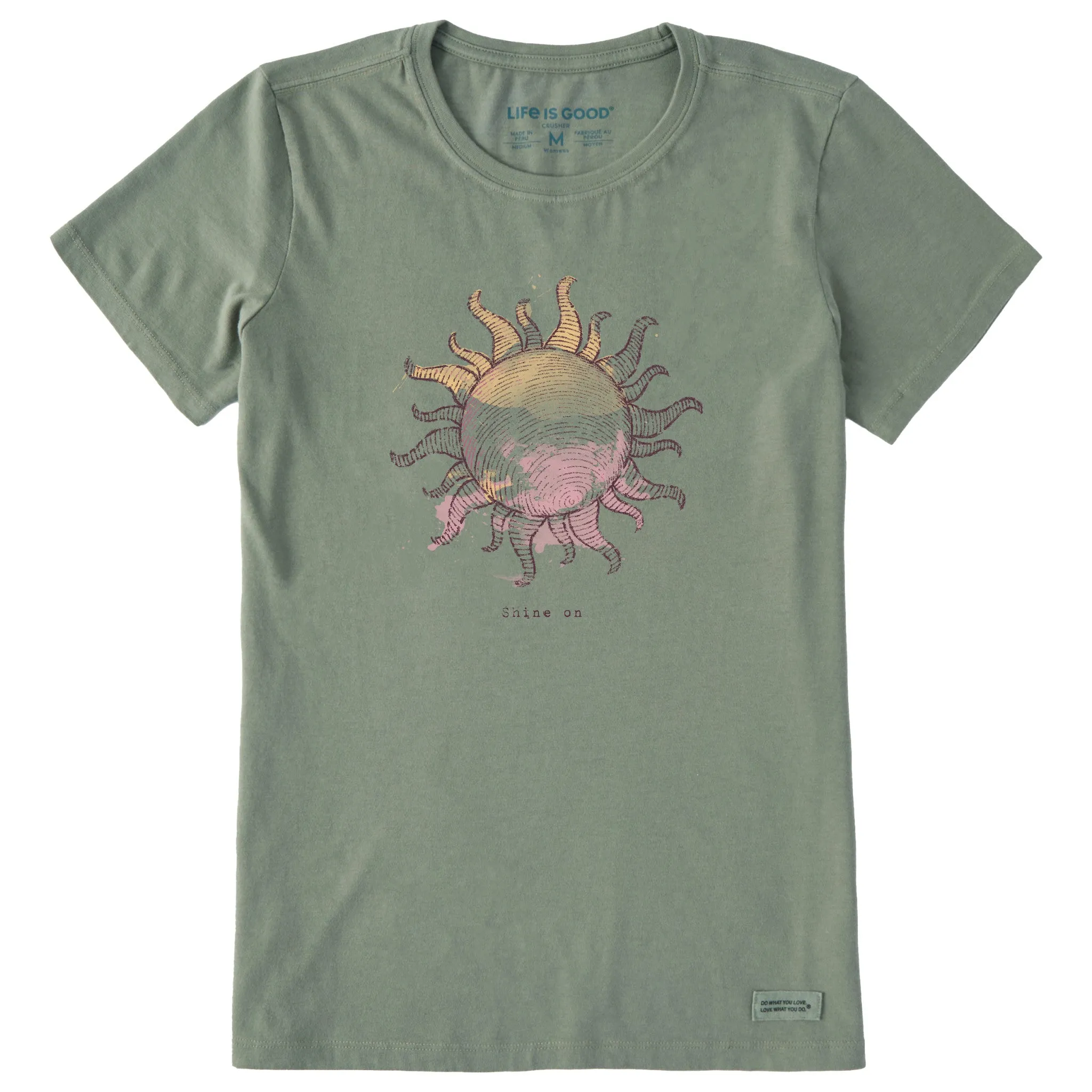 Women's Fineline Shine on Sun Short Sleeve Tee Life is Good