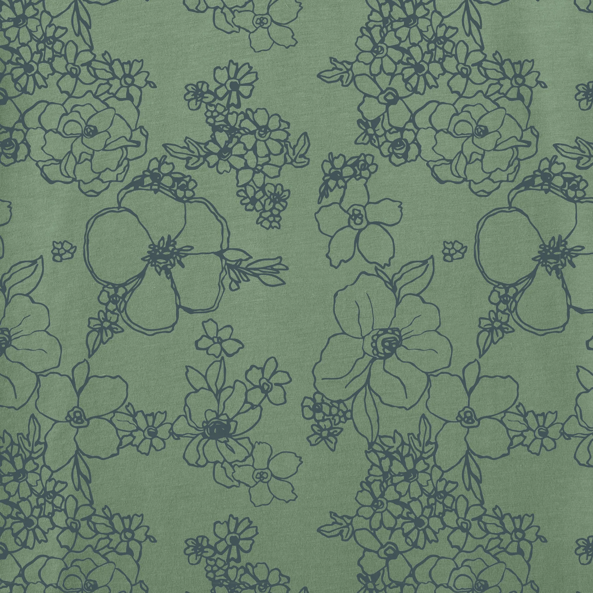 Women's Floral Garden Pattern Crusher-LITE Easy Tee Life is Good