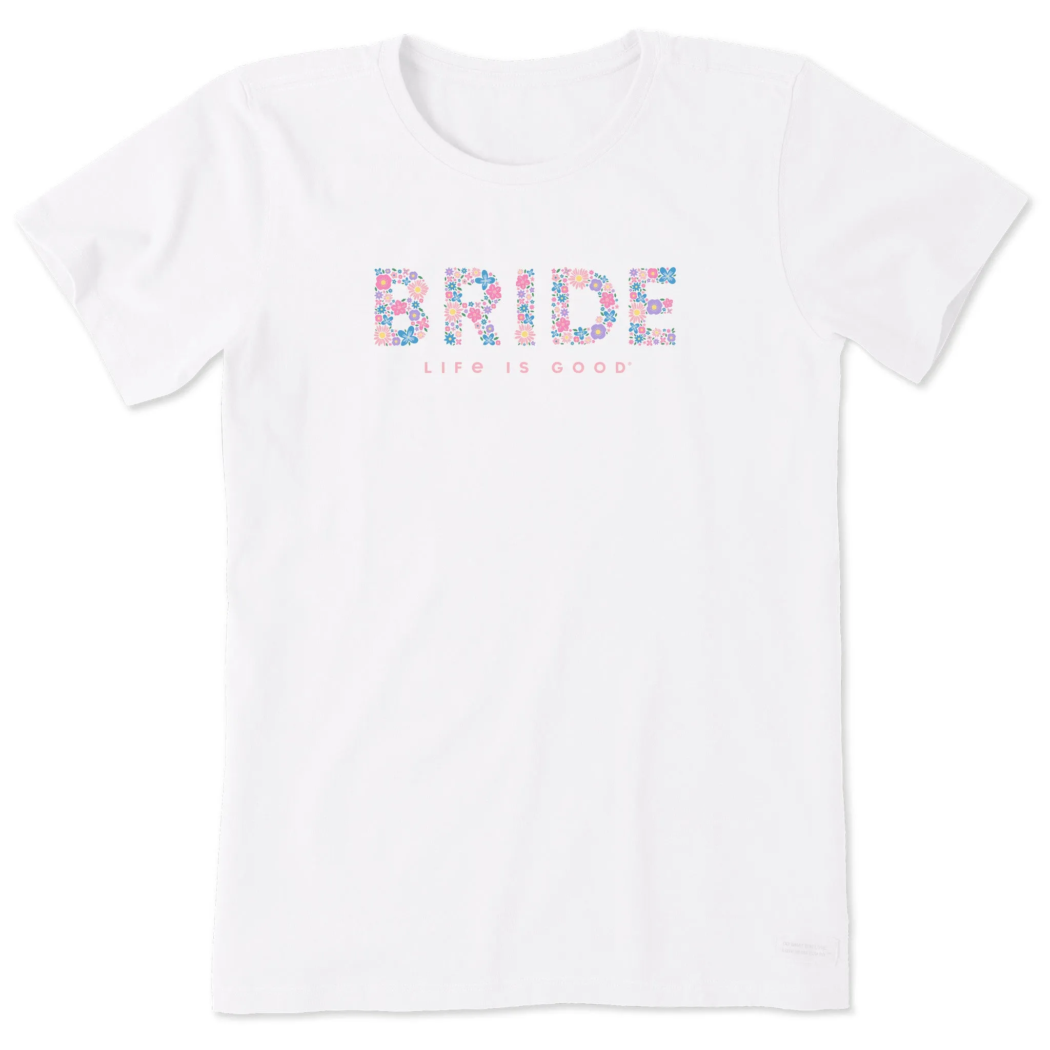 Women's Floral Tribe Short Sleeve Crusher Tee Life is Good