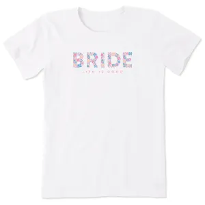 Women's Floral Tribe Short Sleeve Crusher Tee Life is Good