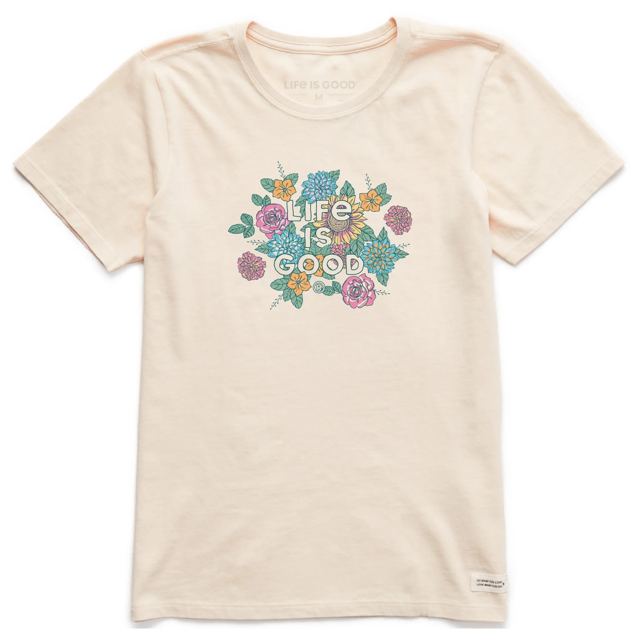 Women's Florals LIG Stacked Short Sleeve Crusher Tee Life is Good