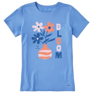 Women's Flowers in Bloom Short Sleeve Crusher Tee Life is Good