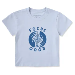 Women's Focus on the Good Hands Crusher-LITE Shrunken Tee Life is Good