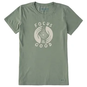 Women's Focus on the Good Hands Short Sleeve Crusher Tee Life is Good
