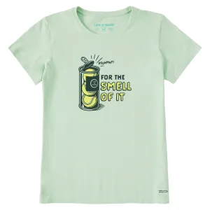 Women's For the Smell of it Short Sleeve Crusher Tee Life is Good