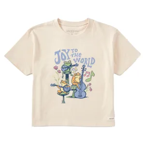 Women's Forest Frogs Short Sleeve Crusher Boxy Tee Life is Good