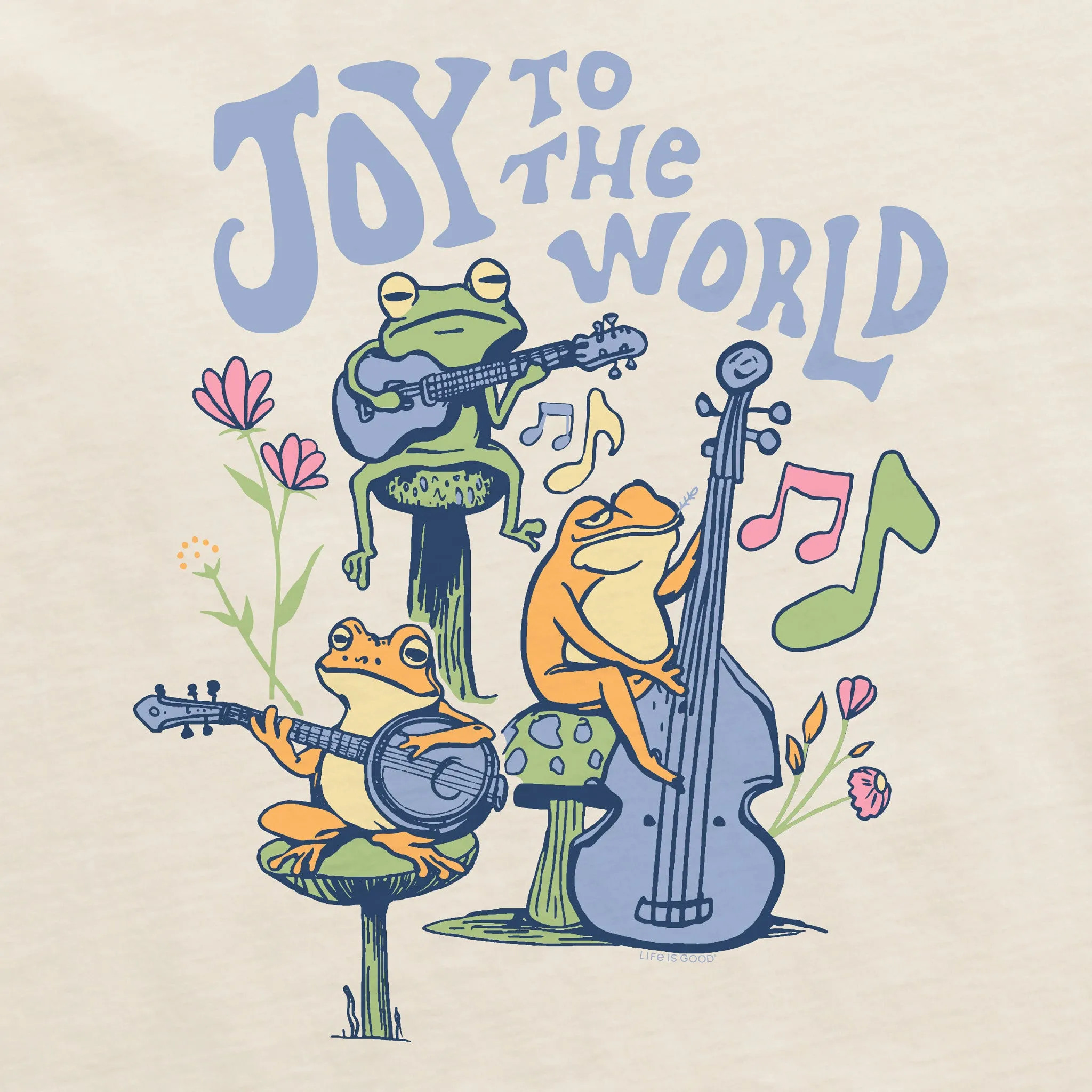 Women's Forest Frogs Short Sleeve Crusher Boxy Tee Life is Good