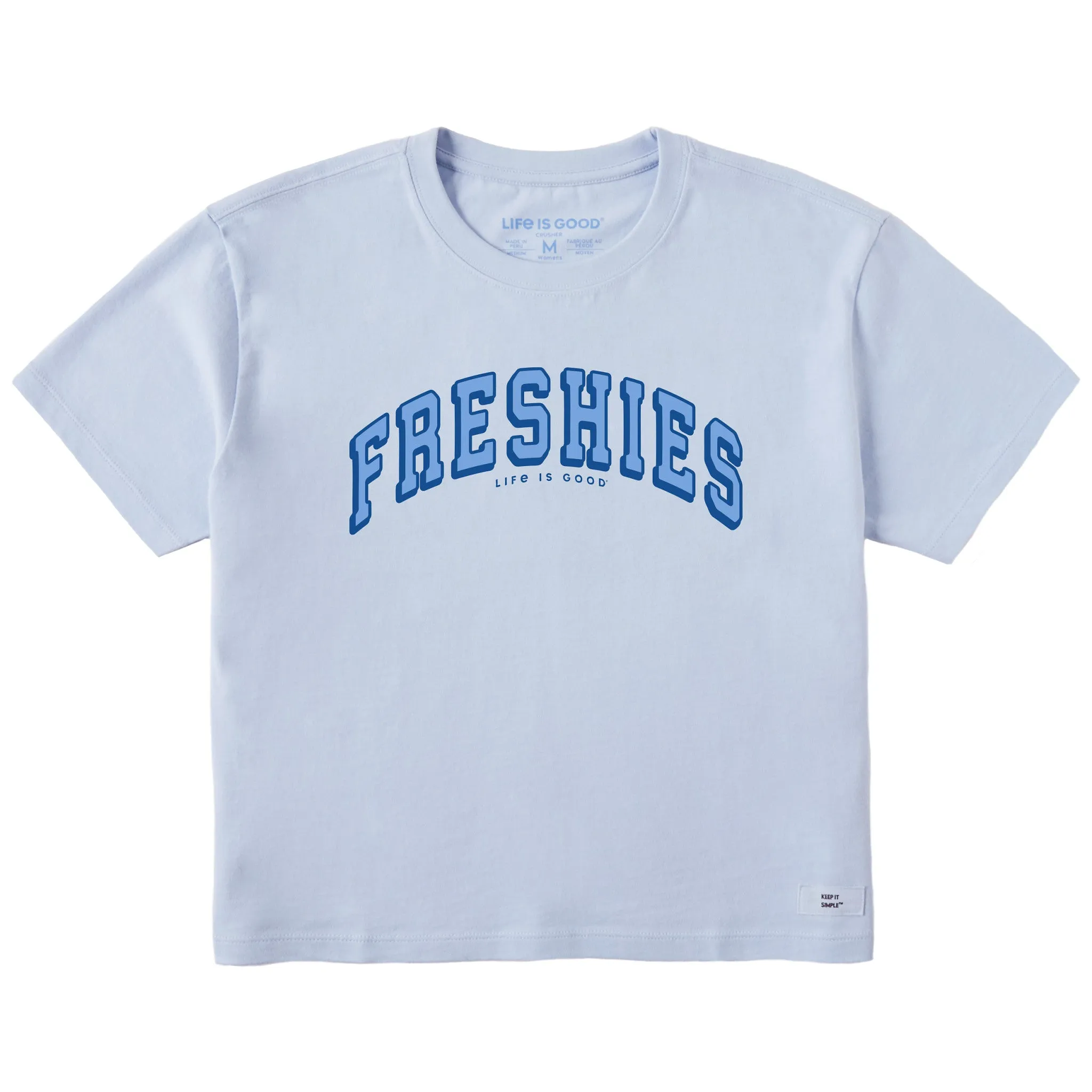 Women's Freshies Arch Short Sleeve Crusher Boxy Tee Life is Good