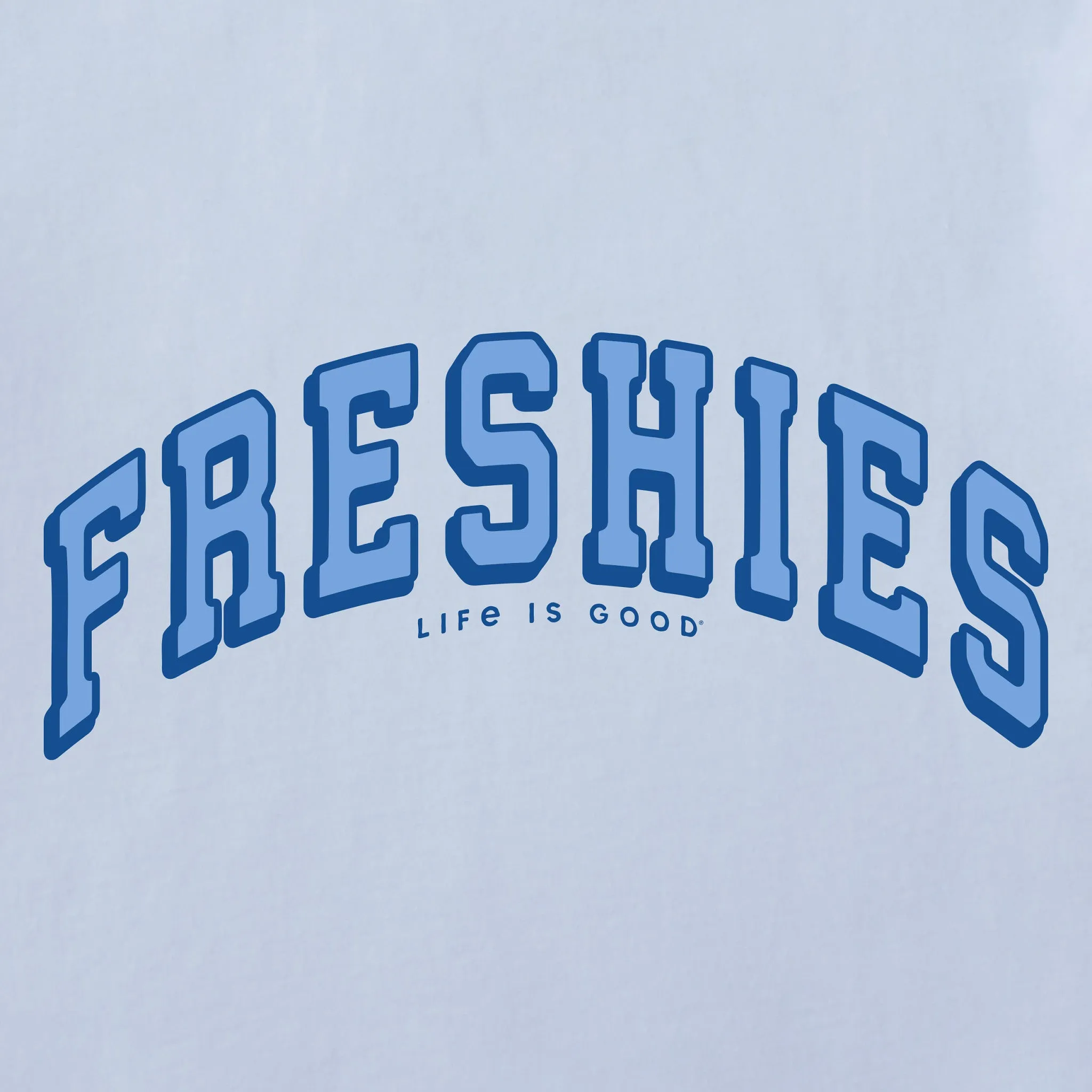 Women's Freshies Arch Short Sleeve Crusher Tee Life is Good