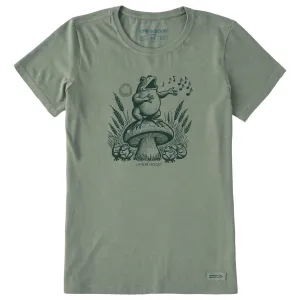 Women's Frog Solo Short Sleeve Crusher Tee Life is Good