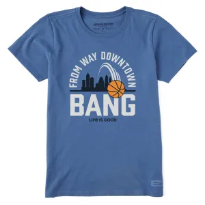 Women's From Way Downtown Bang Short Sleeve Tee Life is Good