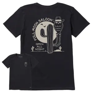 Women's Full Moon Saloon Short Sleeve Crusher Tee Life is Good