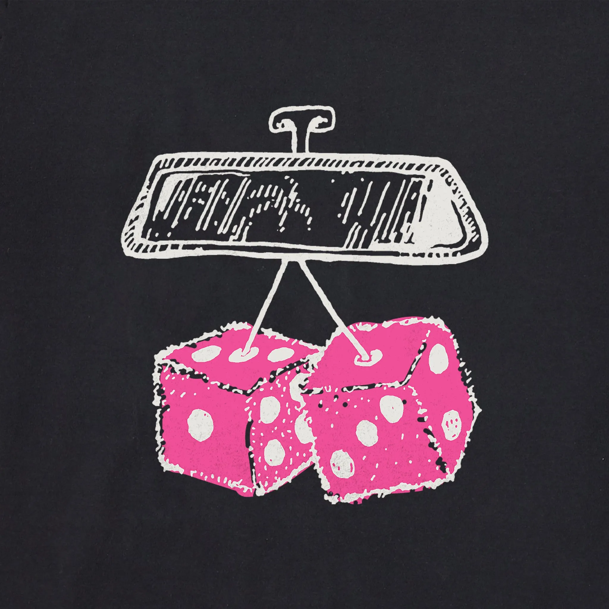 Women's Fuzzy Dice Mini Short Sleeve Crusher Tee Life is Good