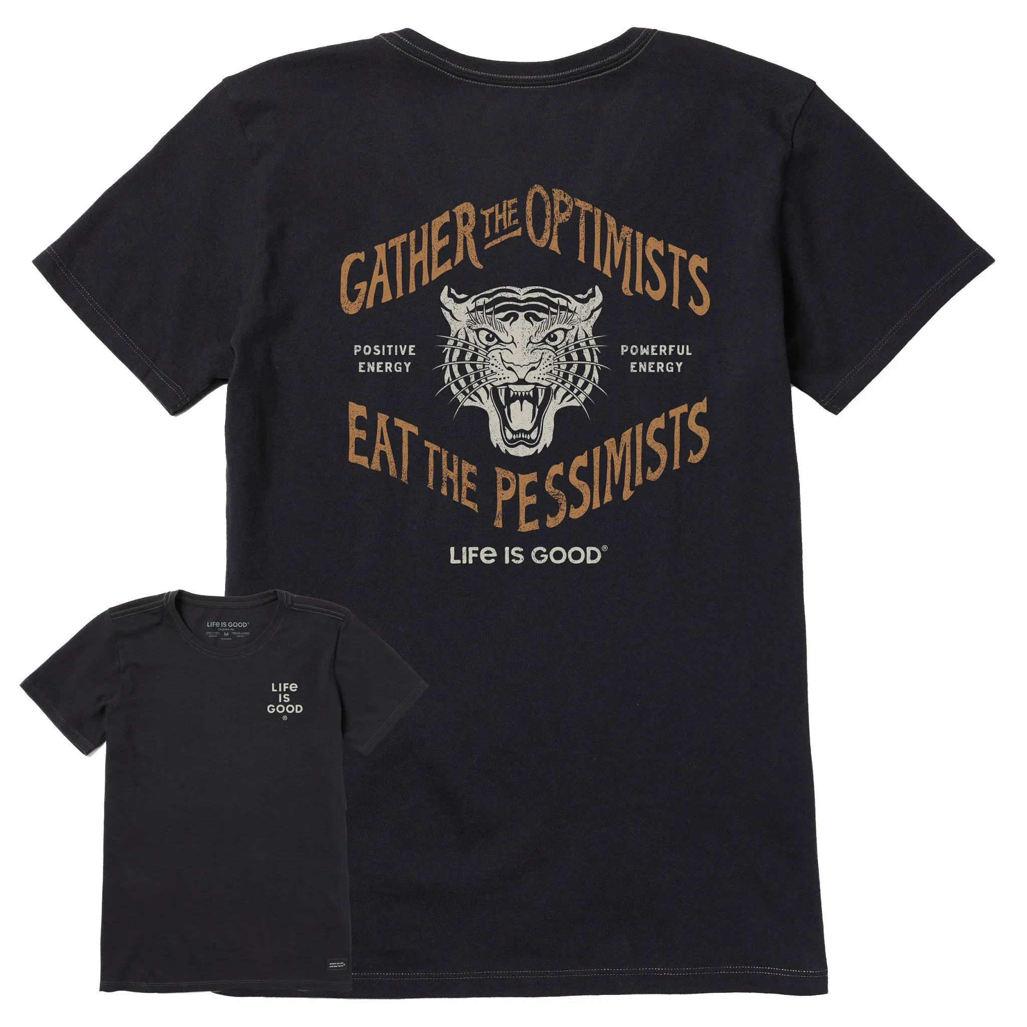 Women's Gather Tiger Short Sleeve Tee Life is Good