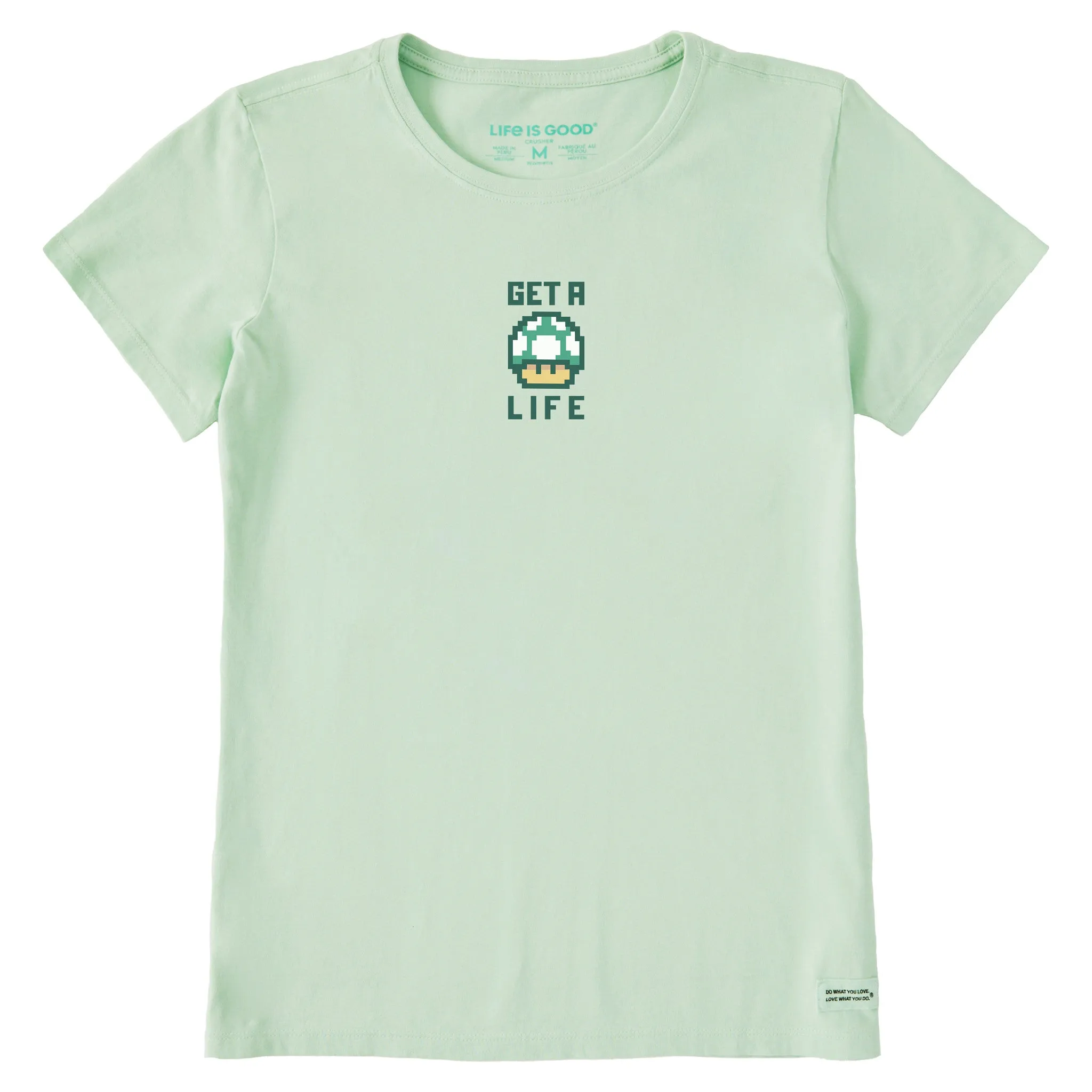 Women's Get a Life Short Sleeve Crusher Tee Life is Good