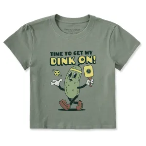 Women's Get my Dink On Crusher-LITE Shrunken Tee Life is Good