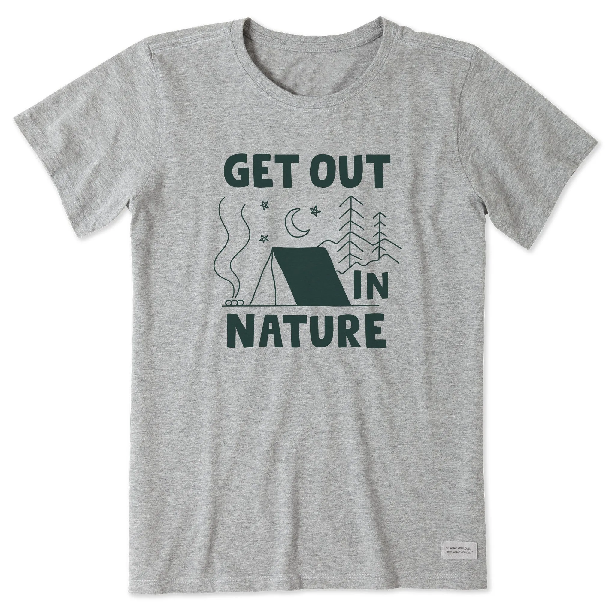 Women's Get Out in Nature Tent Short Sleeve Tee Life is Good