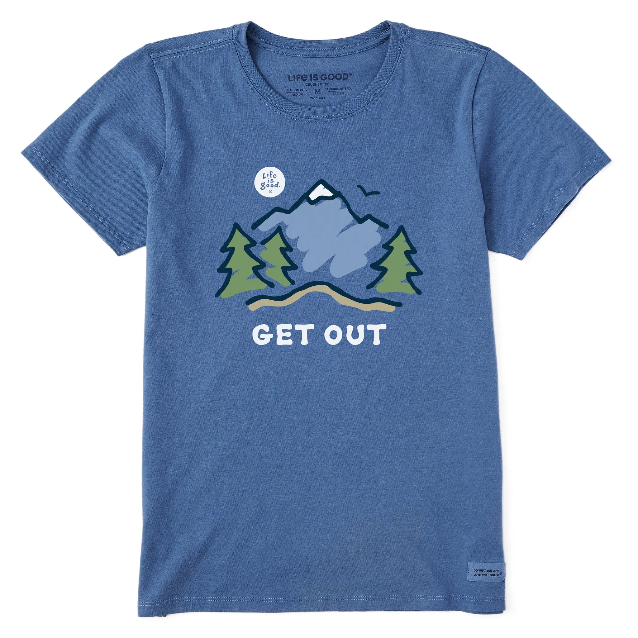 Women's Get Out Mountain Short Sleeve Tee Life is Good