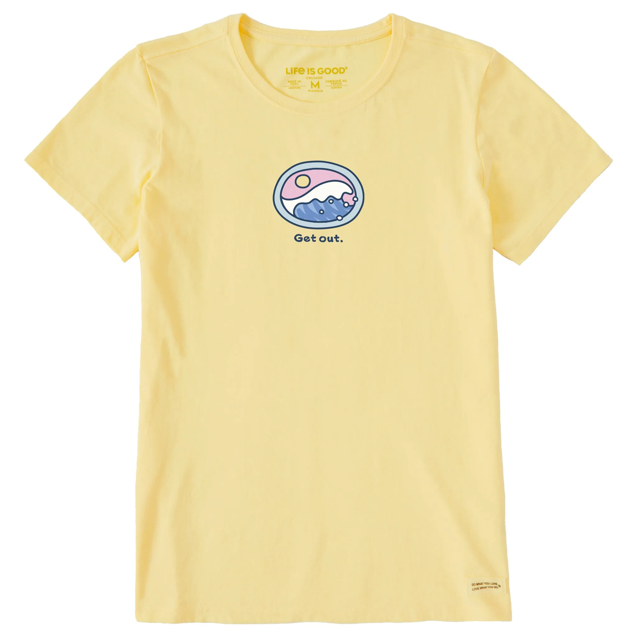 Women's Get Out Wave Short Sleeve Crusher Tee Life is Good