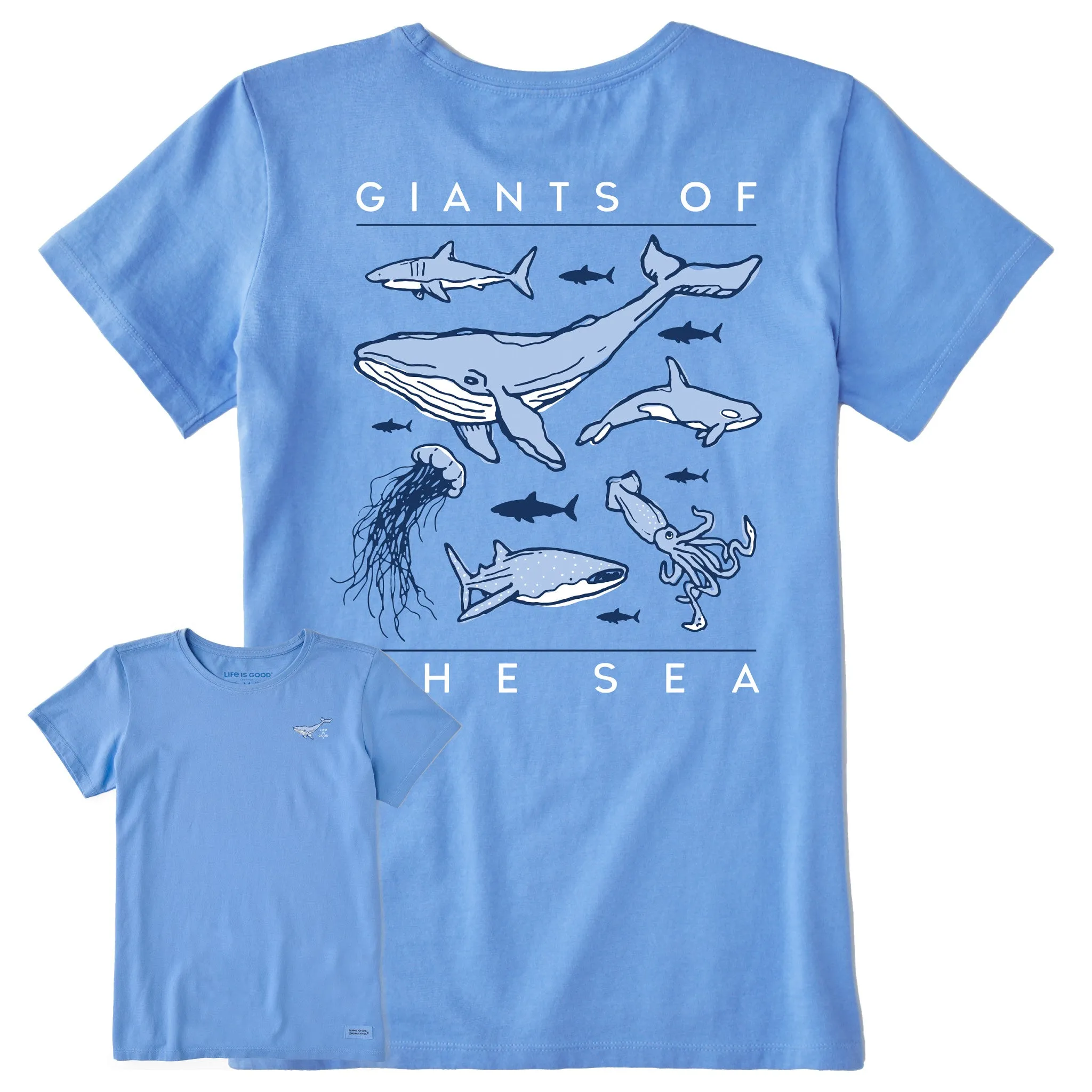 Women's Giants of the Sea Short Sleeve Tee Life is Good