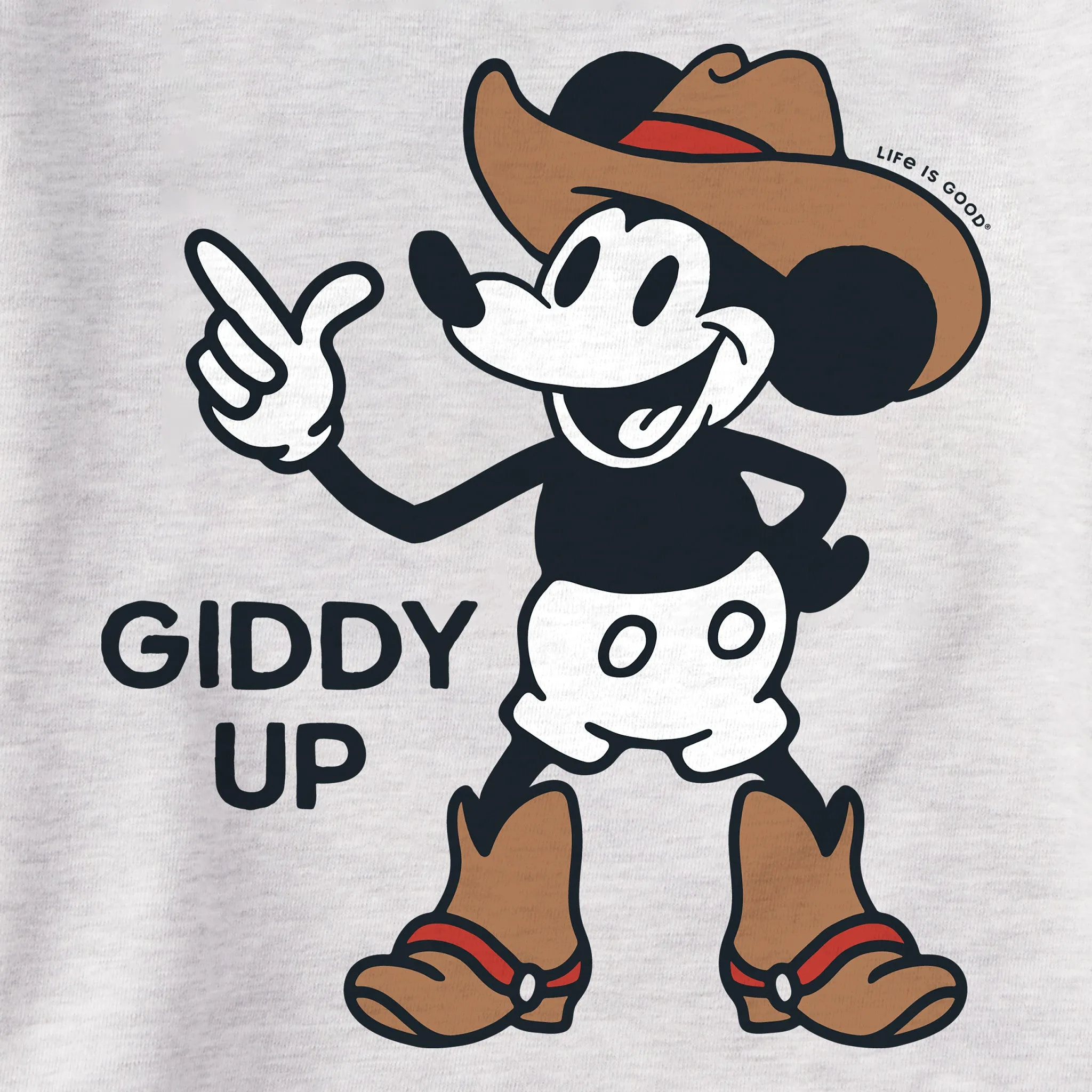 Women's Giddy Up Willie Simply True Fleece Hoodie Life is Good