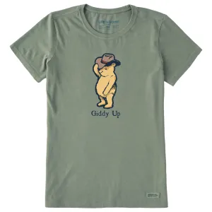 Women's Giddy Up Winnie Short Sleeve Crusher Tee Life is Good