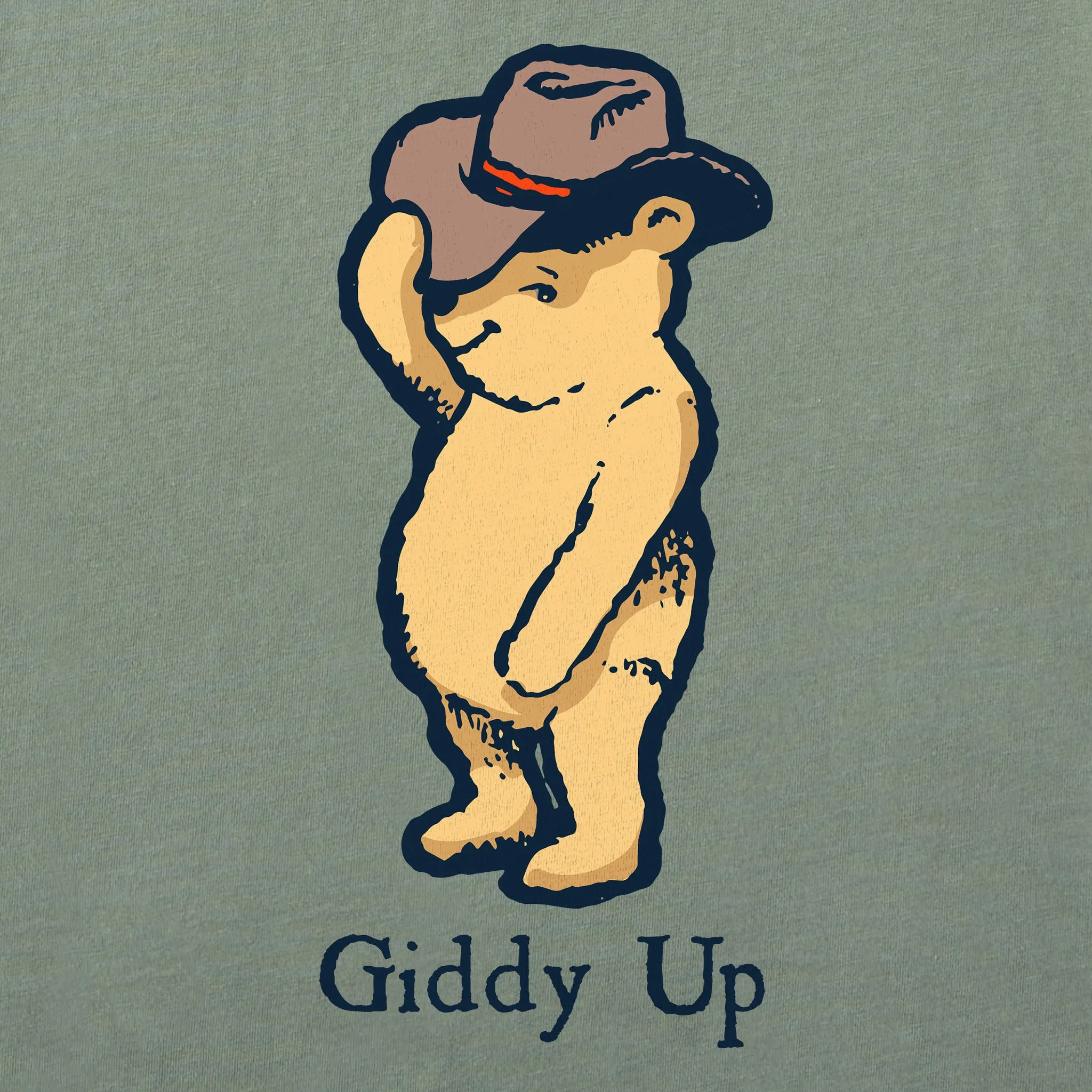Women's Giddy Up Winnie Short Sleeve Crusher Tee Life is Good
