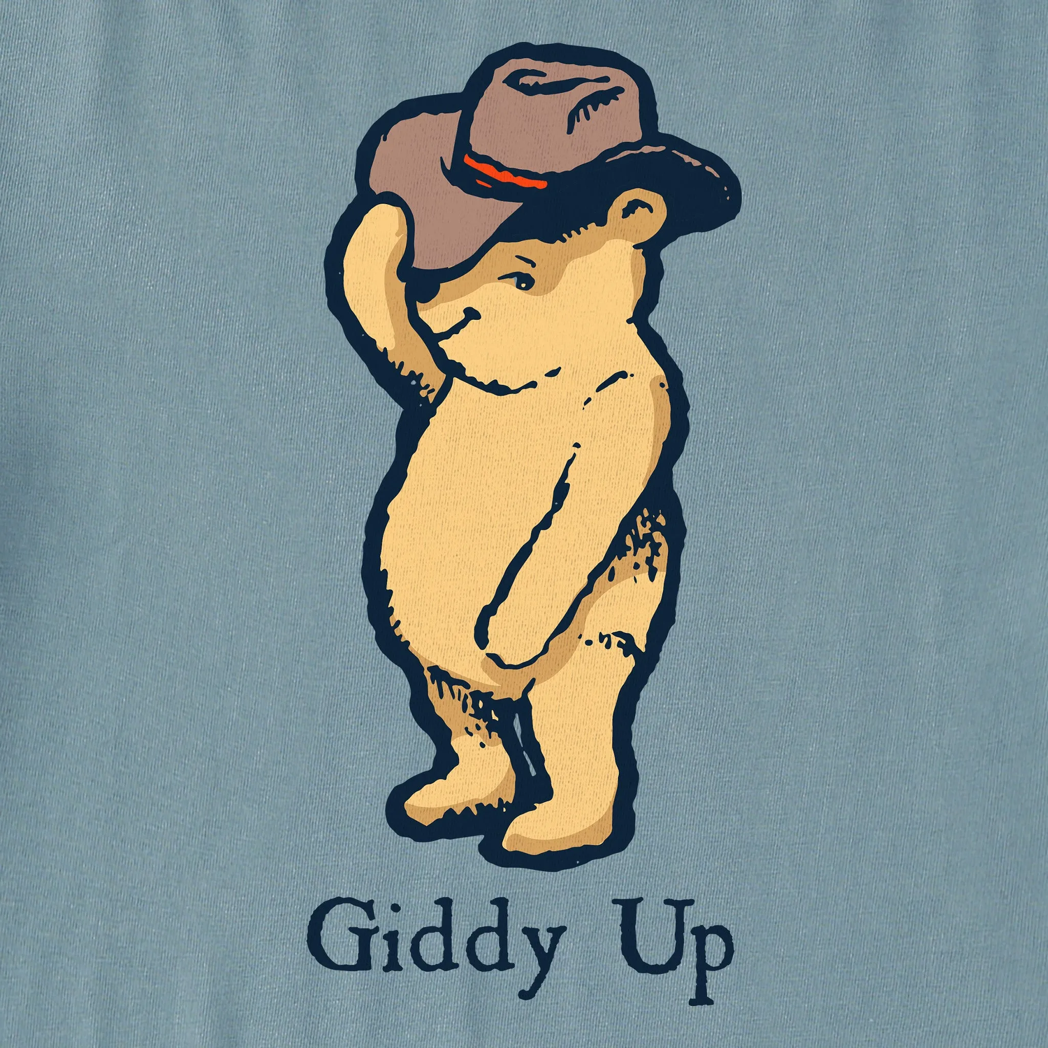 Women's Giddy Up Winnie Short Sleeve Crusher Tee Life is Good