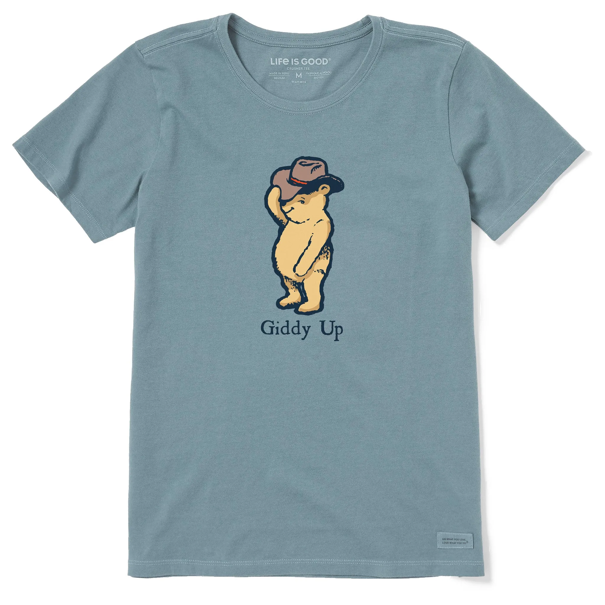 Women's Giddy Up Winnie Short Sleeve Crusher Tee Life is Good