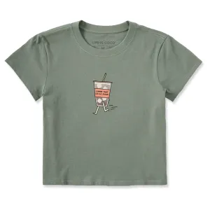 Women's Gimme That Go-Go Juice Crusher-LITE Shrunken Tee Life is Good