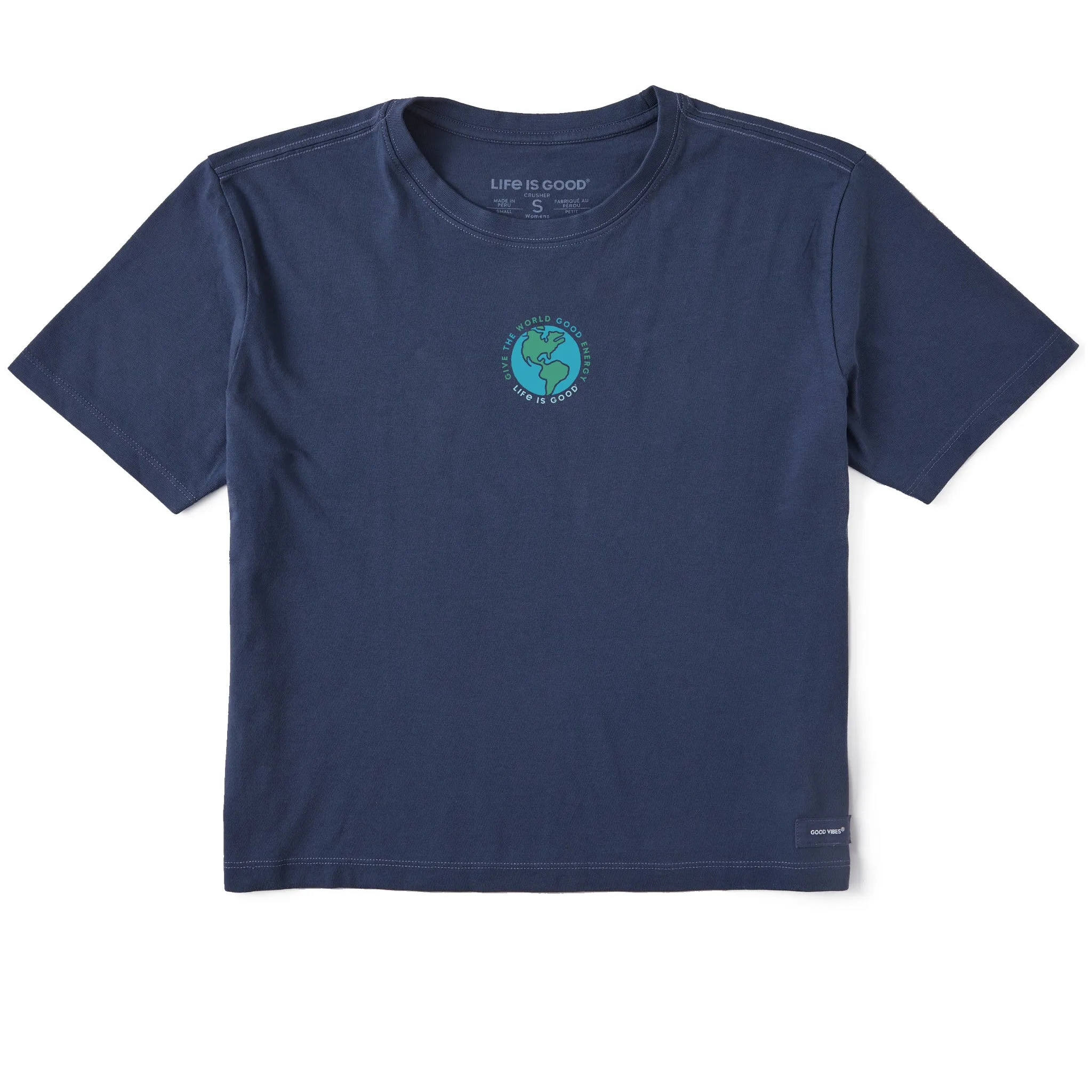 Women's Global Unity Short Sleeve Crusher Boxy Tee Life is Good