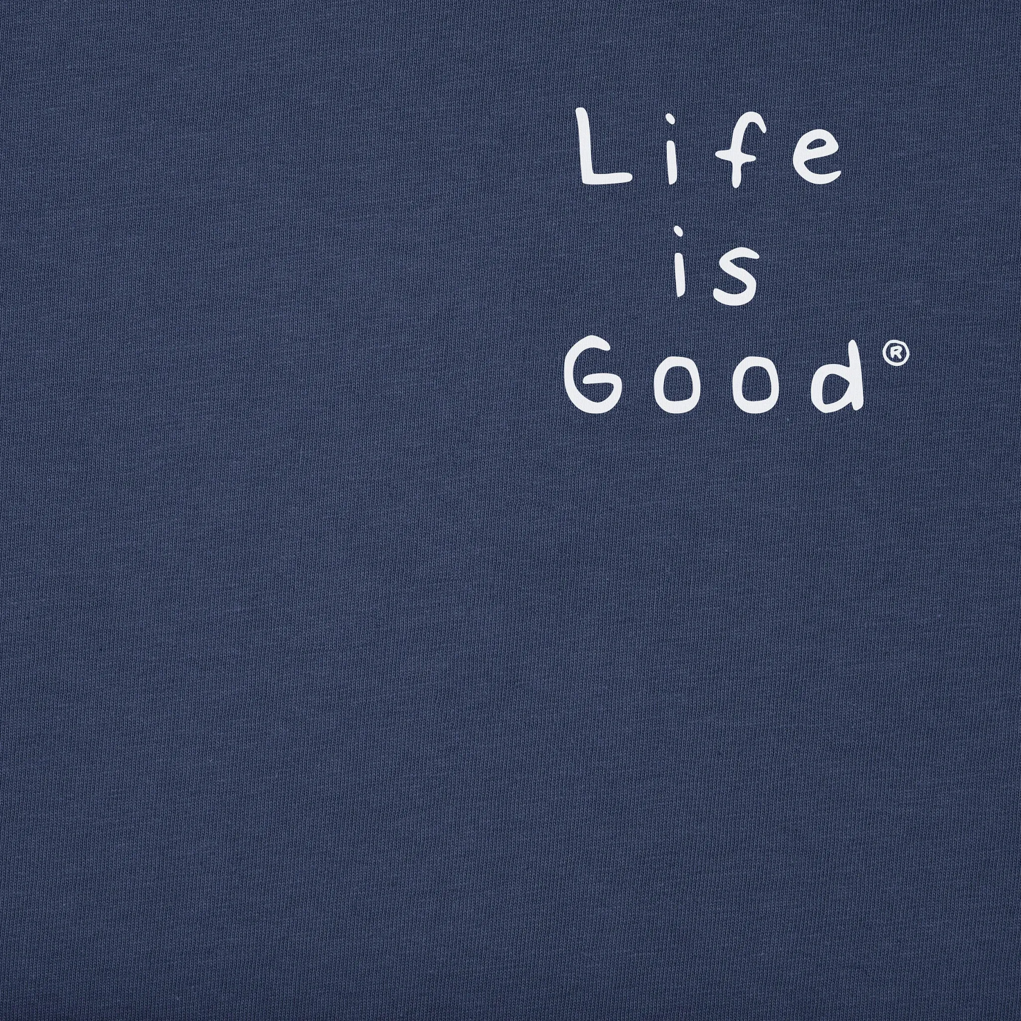 Women's Glow Through Fireflies Short Sleeve Tee Life is Good