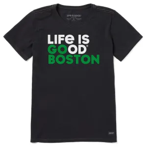 Women's Go Boston Short Sleeve Crusher Tee Life is Good