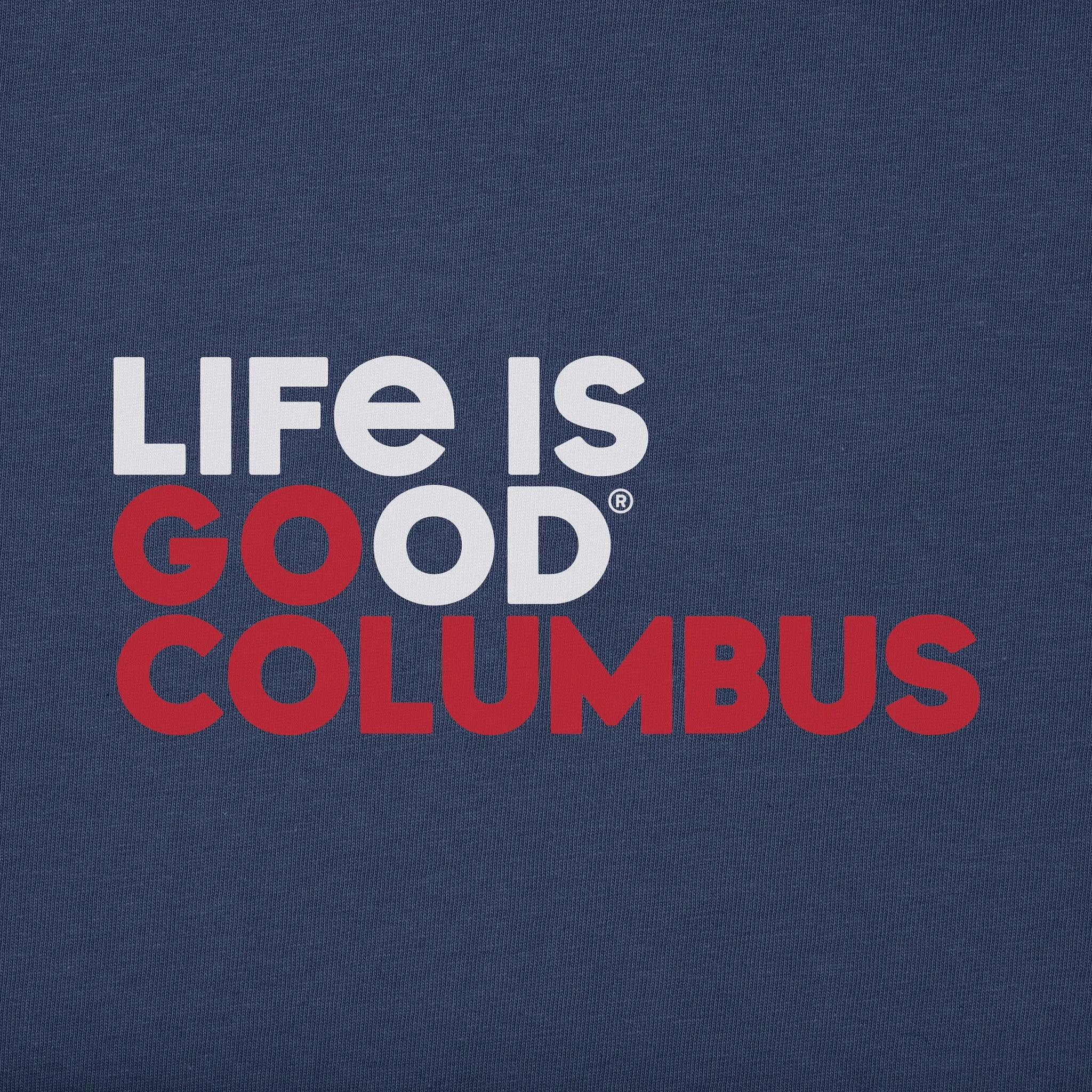 Women's Go Columbus Short Sleeve Crusher Tee Life is Good