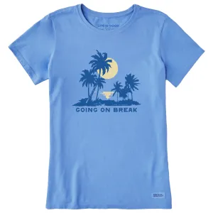 Women's Going on Break Palms Short Sleeve Tee Life is Good
