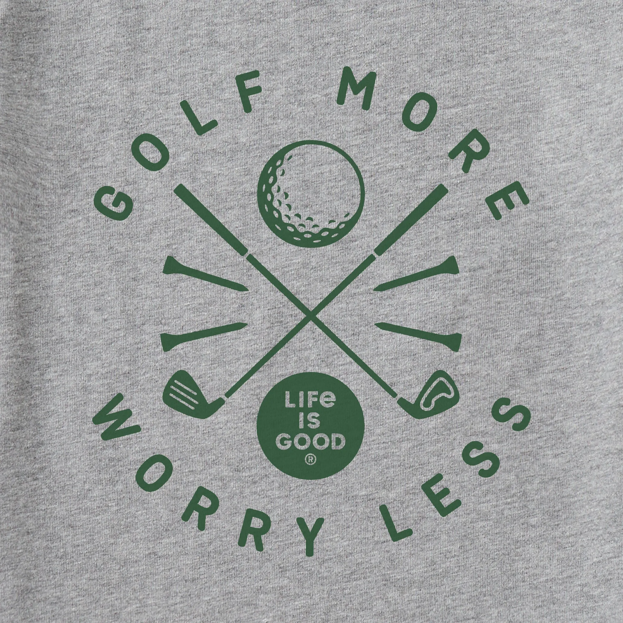 Women's Golf More Short Sleeve Crusher Tee Life is Good