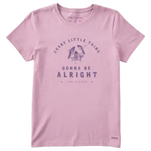 Women's Gonna Be Alright Short Sleeve Tee Life is Good