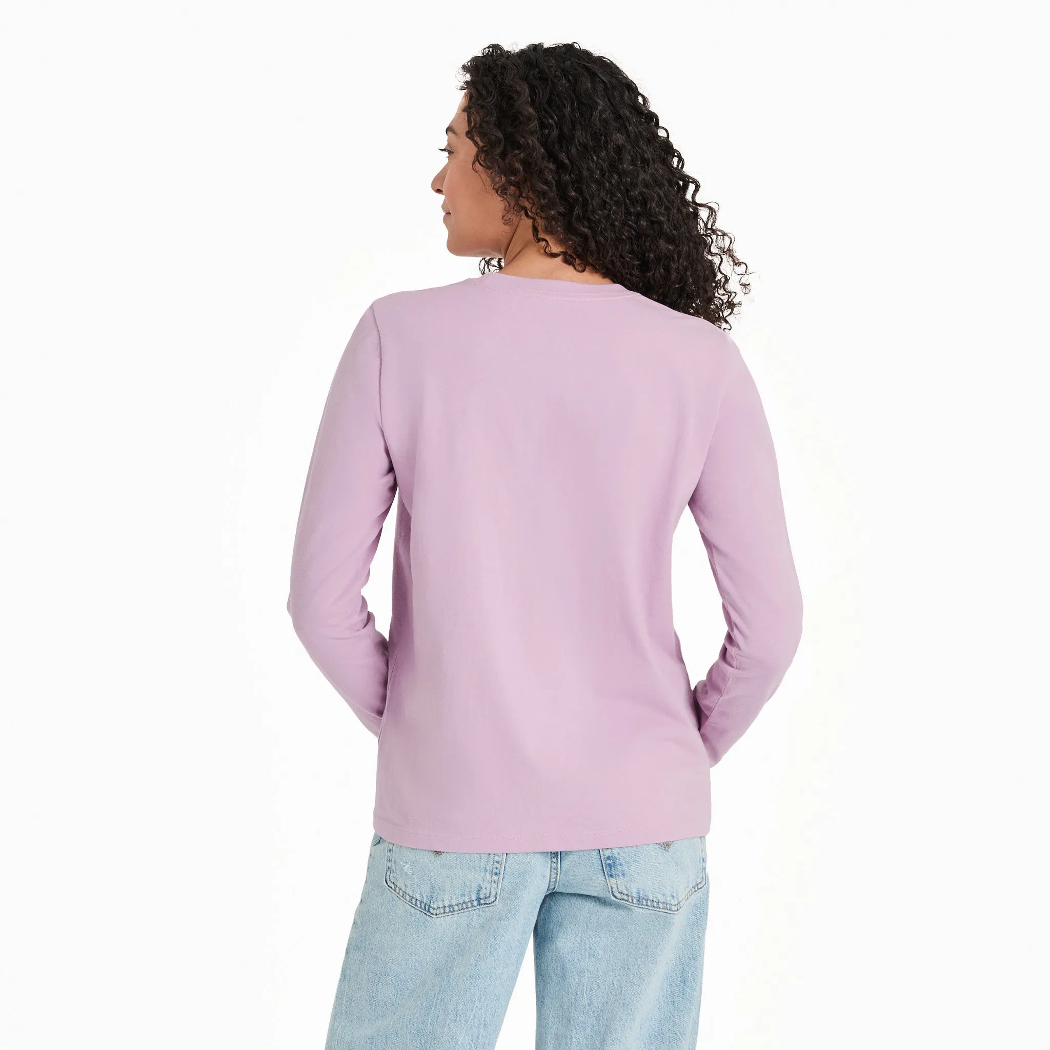 Women's Good Day Long Sleeve Crusher Tee Life is Good