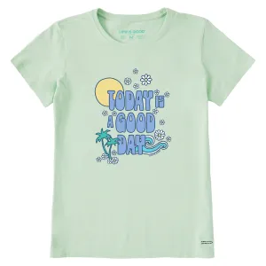 Women's Good Day Short Sleeve Crusher-LITE Tee Life is Good