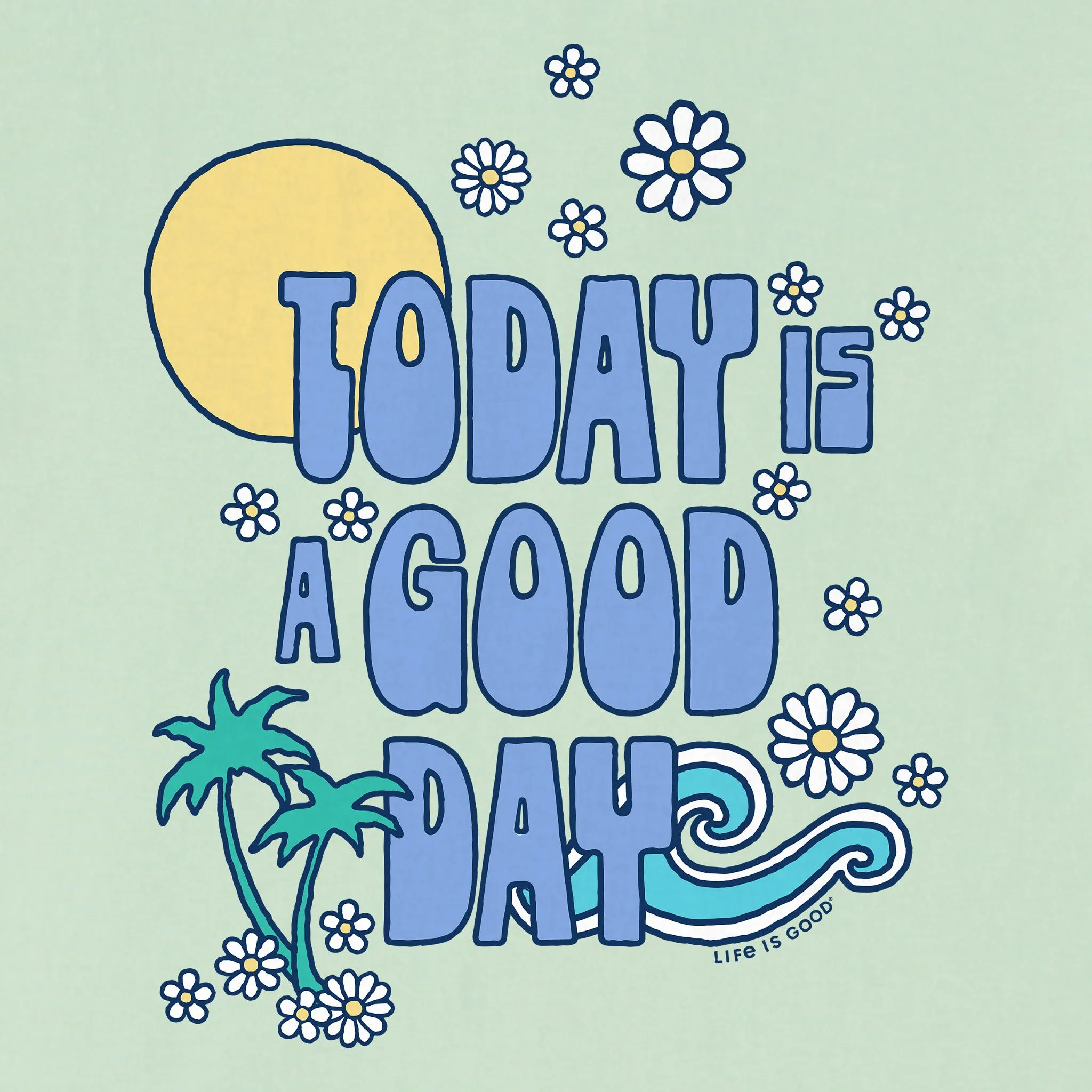 Women's Good Day Short Sleeve Crusher-LITE Tee Life is Good